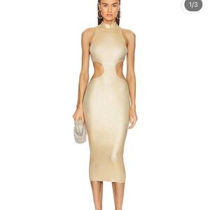 Michael Costello x Revolve Calista midi dress